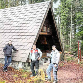 Neues Dach Willy-Kern-Hütte