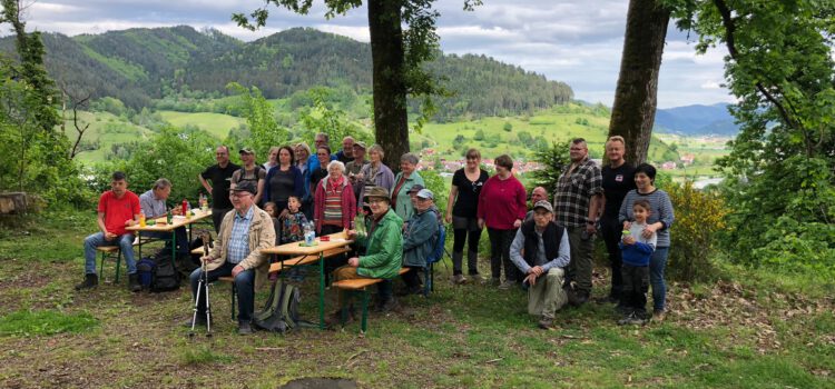 Gemeinsame Wanderung des Schwarzwaldvereins Haslach mit dem Club 82