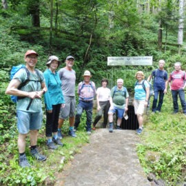 Haslacher Schwarzwaldverein wandert an den Hängen von Fischerbach und Schnellingen Haslacher Schwarzwaldverein wandert an den Hängen von Fischerbach und Schnellingen